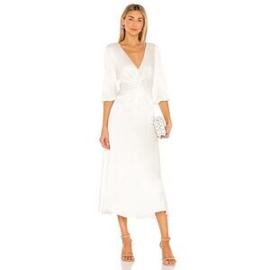 Sau Lee Cassia Satin Dress